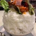 ラタトゥユと生ハム(フレンチかき氷専門店「グラスラパン」)