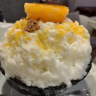 紅まどんなタンフル(フレンチかき氷専門店「グラスラパン」)