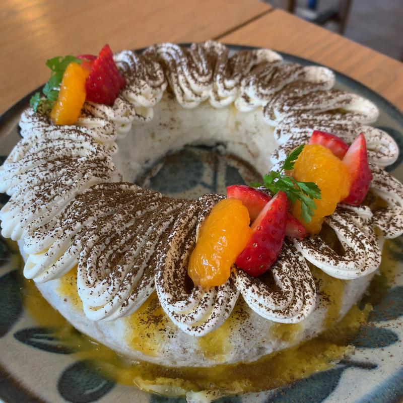 みかんウーロンリース(かき氷専門店「Blue Apple～shaved ice Cafe～（ブルーアップルシェイヴドアイスカフェ）」)