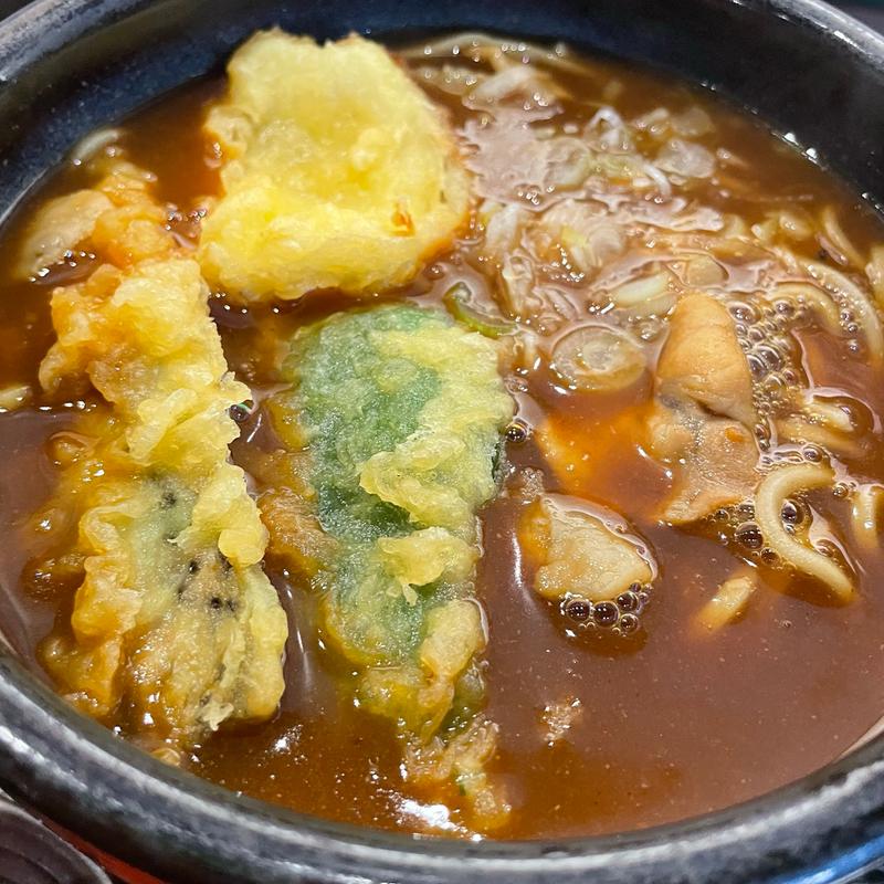 カレー南蛮そば(蕎場 (SO BAR) しらかわ)