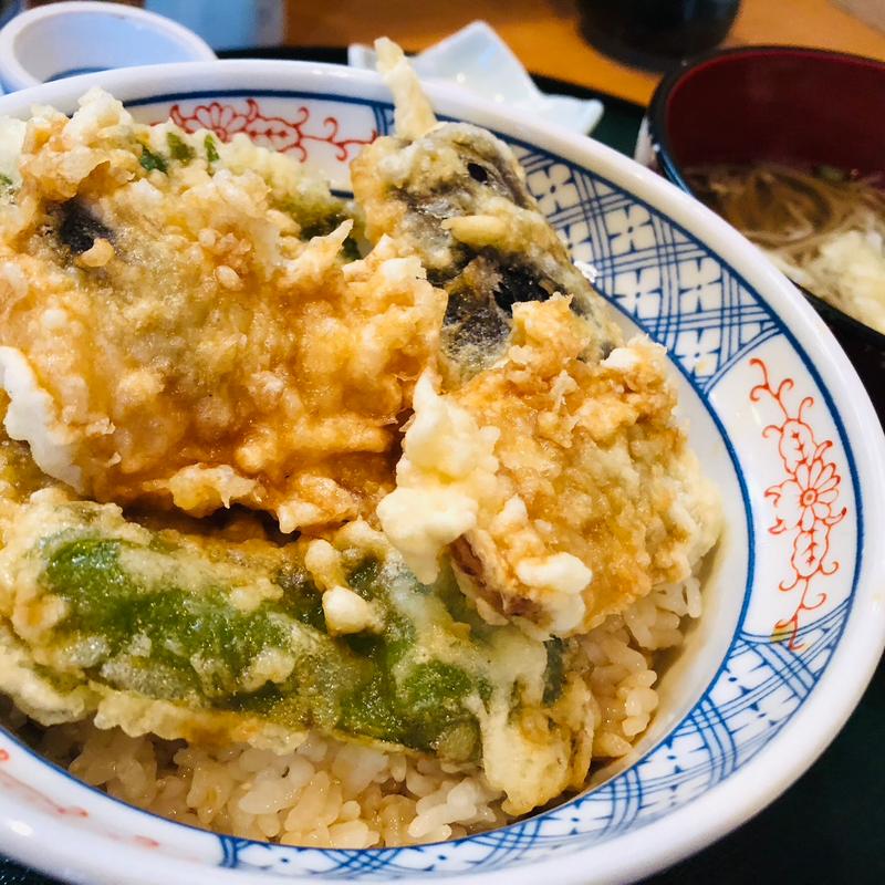 地あじ天丼(海鮮本舗)