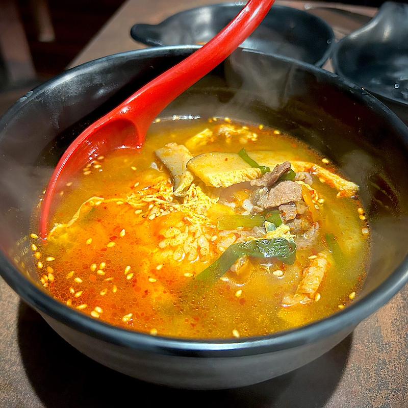 ユッケジャンクッパ(焼肉食べ放題 飲み放題 焼肉ダイニング ちからや 仙台駅前店)