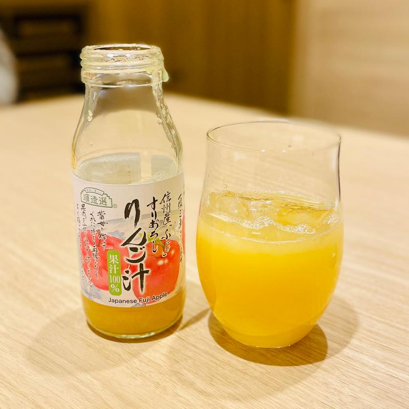 すりおろしりんご汁(京の鳥どころ 八起庵 池袋東武百貨店)