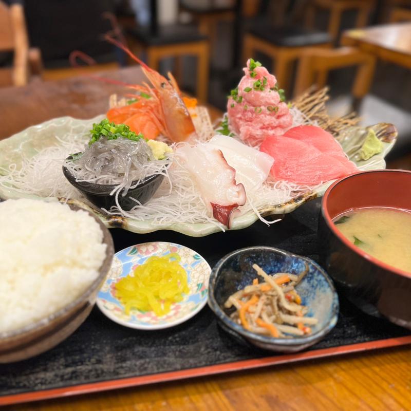 刺身定食(大間新栄丸 )