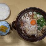 鍋焼きラーメン( 手打 親鶏中華そば 綾川)
