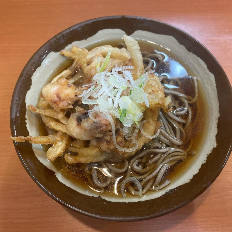 ゲソ天そば(亀有そば)