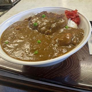 ハンバーグカレー(二本松バイパスドライブイン )