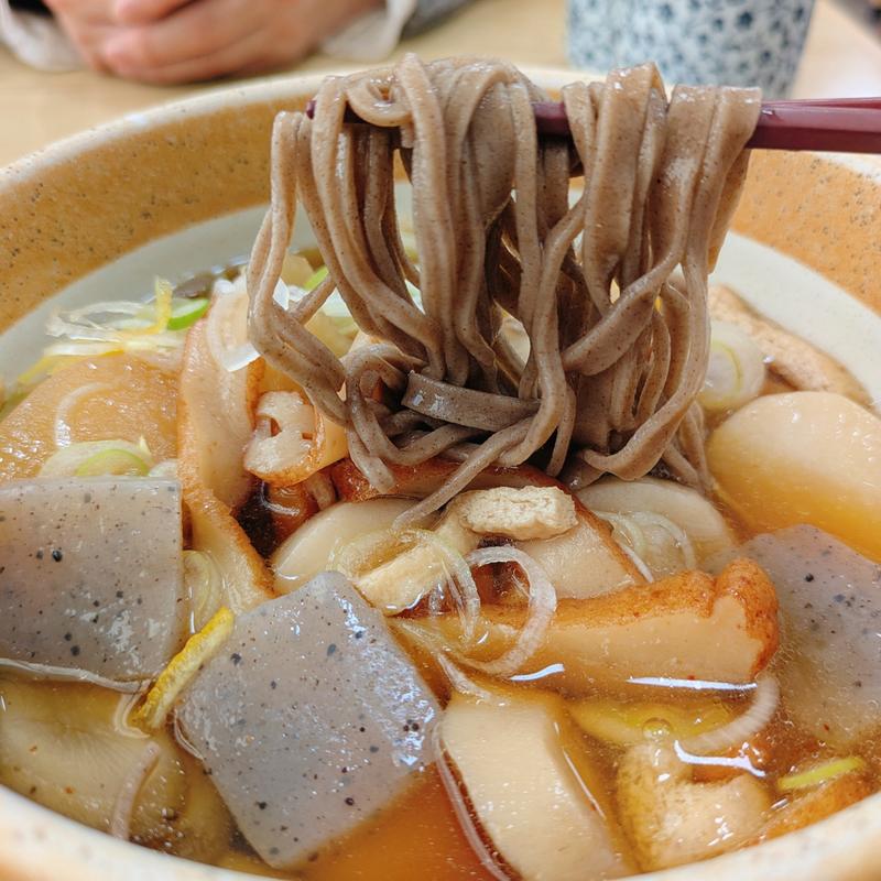 けんちん蕎麦(道の駅奥久慈だいご だいご味レストラン)