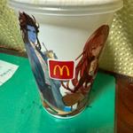 エグチセット　ポテトL  アイスコーヒーM(マクドナルド エキア谷塚店)