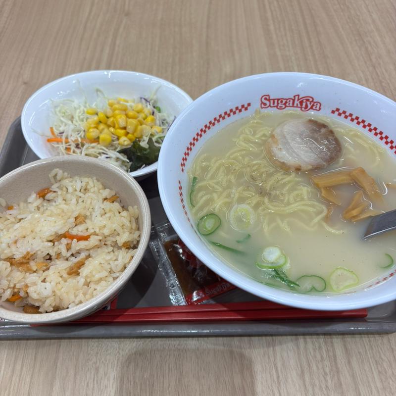 ラーメンセット(スガキヤ 岡崎イオンモール店 )