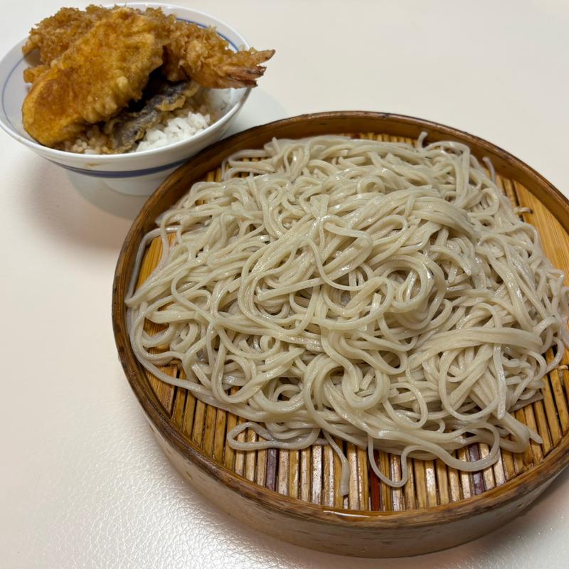 もりそば・ミニ天丼セット(十和田 すしや通り店 （とわだ）)