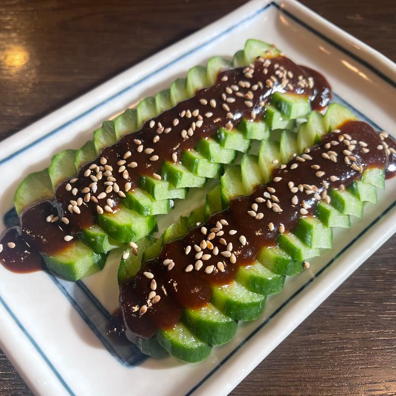 山ちゃんの味噌キューリ(世界の山ちゃん上野アメ横店)