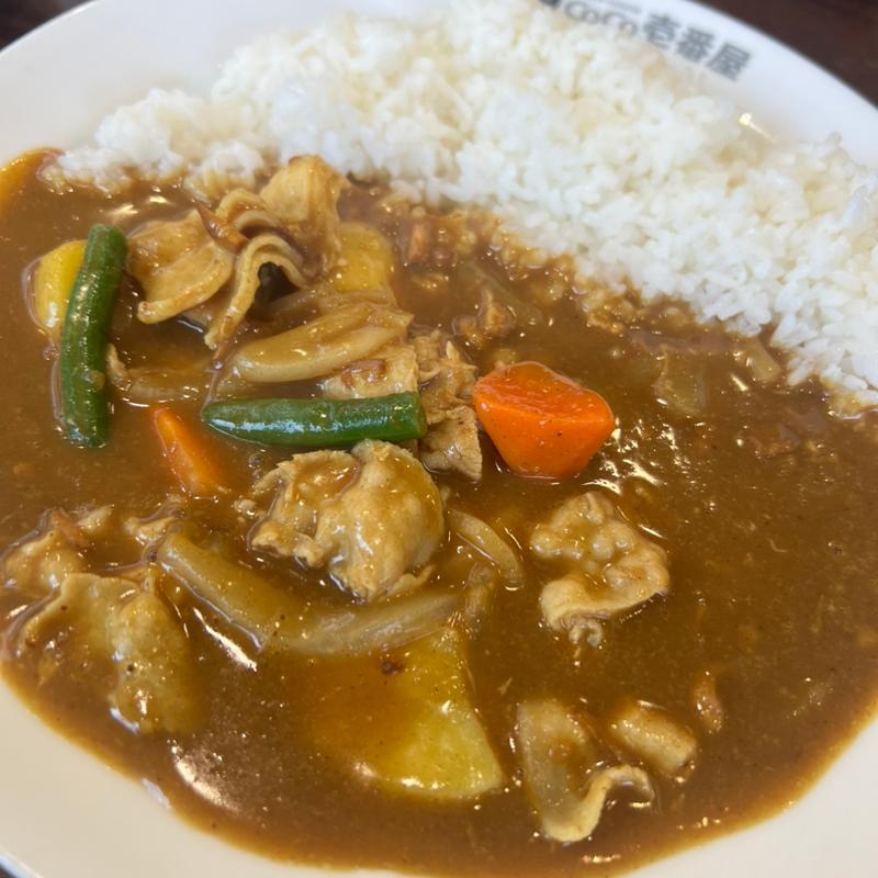 ヤサイカレー 豚しゃぶトッピング(CoCo壱番屋 三木別所店)