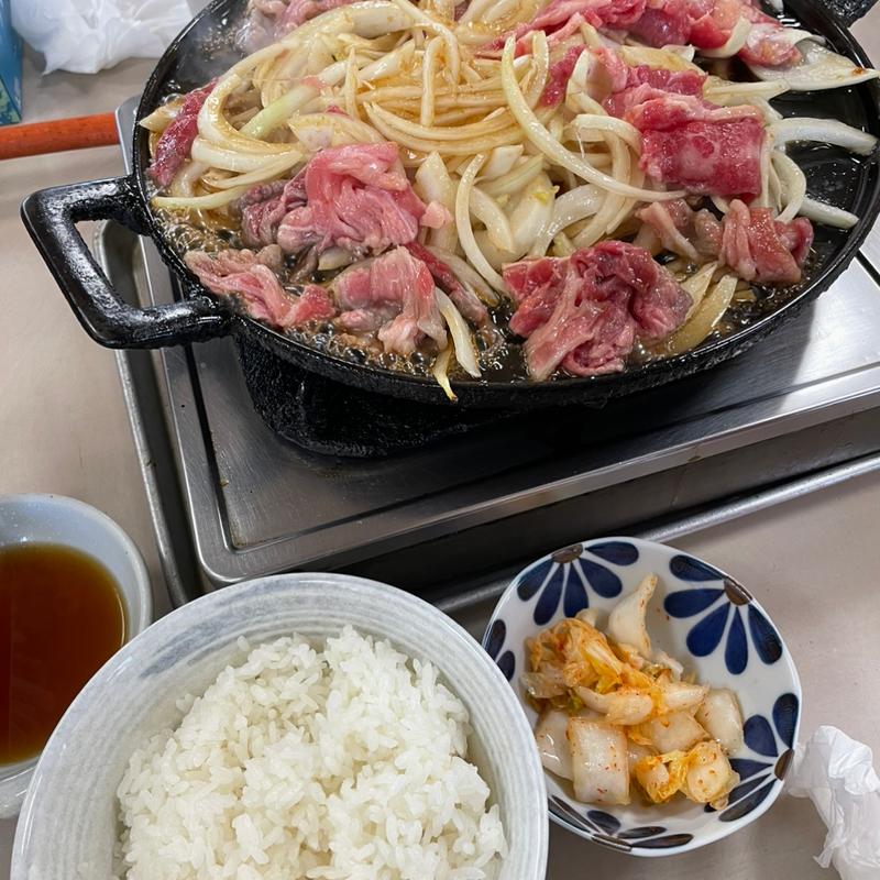 バラ焼定食(赤のれん )