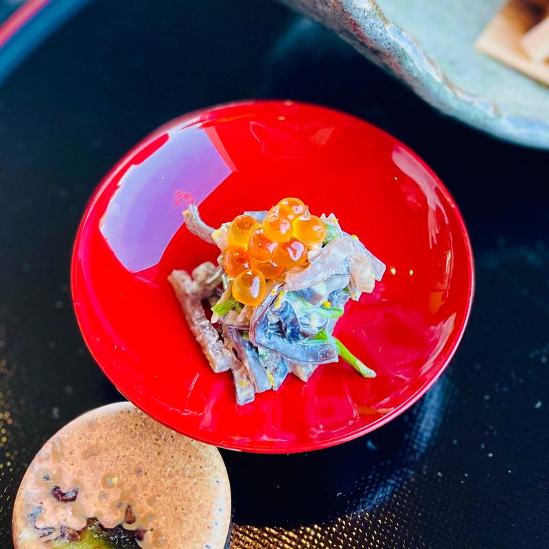 華コース　芹白和え(日本料理 みゆき （にほんりょうりみゆき）)