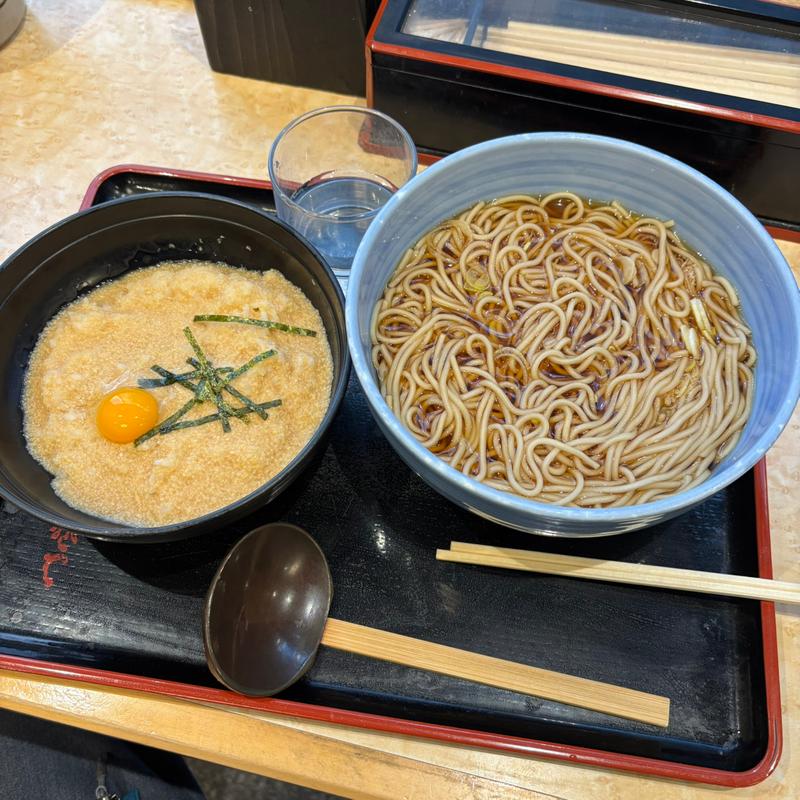 とろろ丼セット(小諸そば 代々木店)