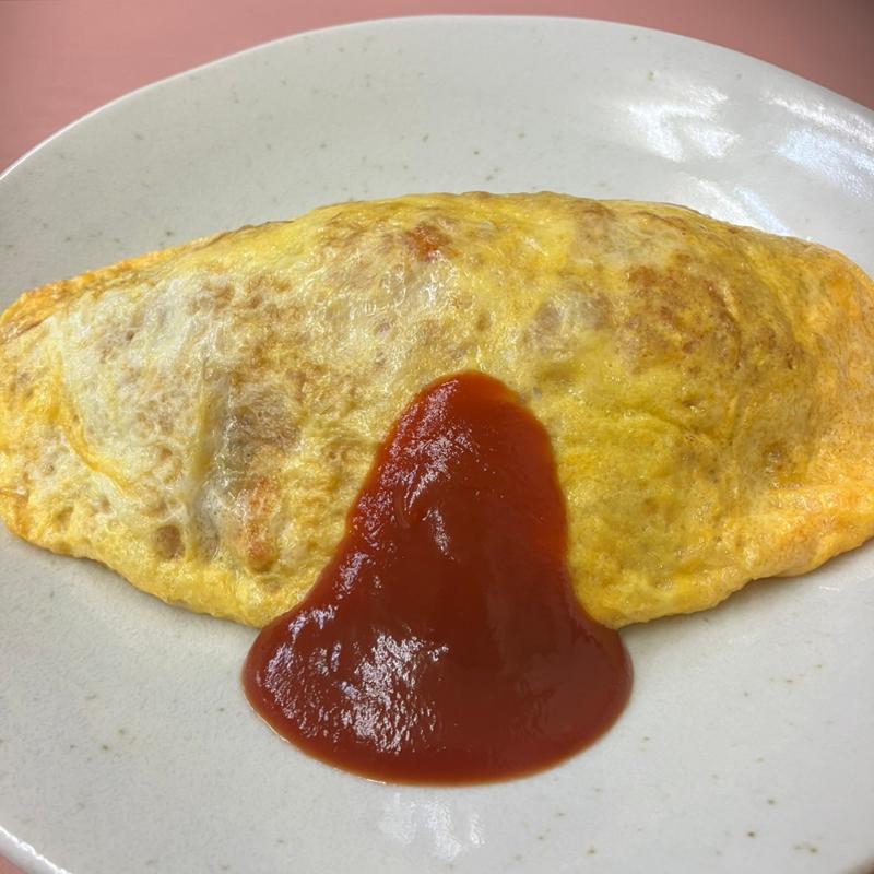 オムライス(軽食 下総屋)