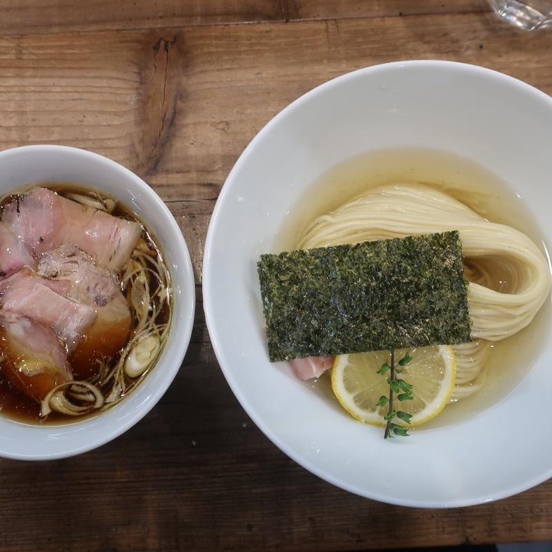 味玉昆布水つけ麺醤油(3931WORKS.)