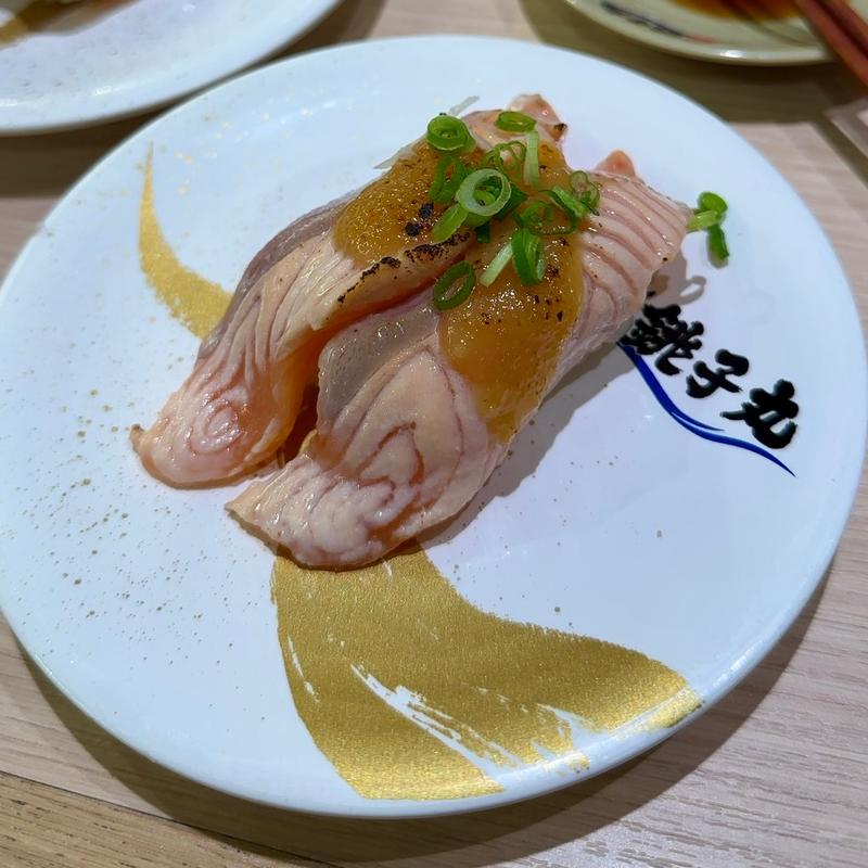 オーロラサーモン西京炙り(すし銚子丸 亀戸店)