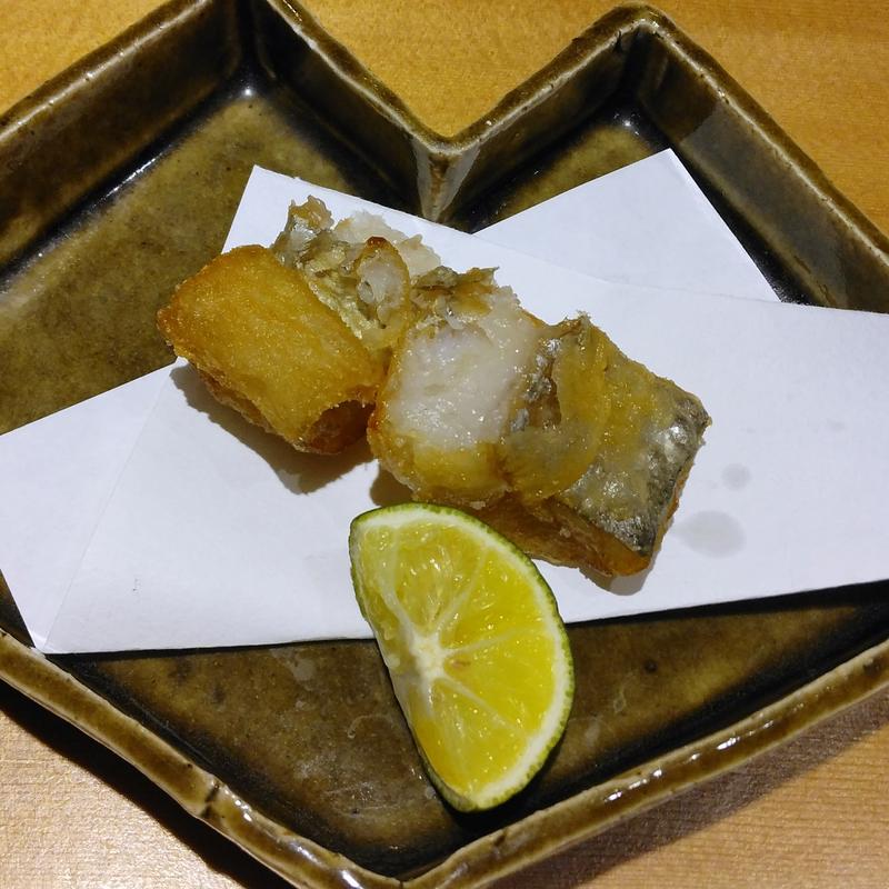 太刀魚の竜田揚げ(すし いなせ)