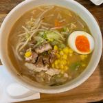 炒め野菜たっぷりの味噌ラーメン(森カフェ （Cafe）)