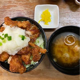 峠のおろしポン酢から揚げ丼