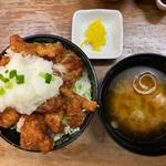 峠のおろしポン酢から揚げ丼