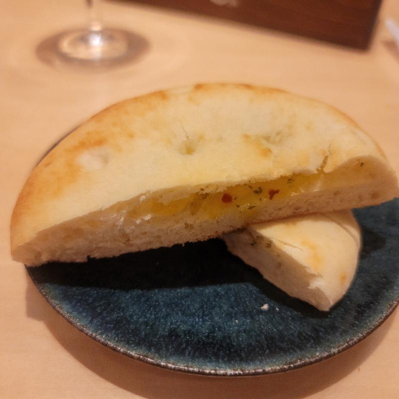 パン　ガーリック(エビノスパゲッティ 丸ビル店)