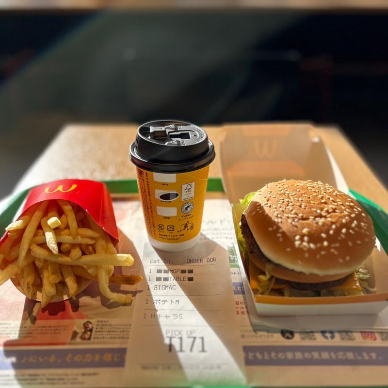 ビックマックセット(マクドナルド　広瀬通駅前店)