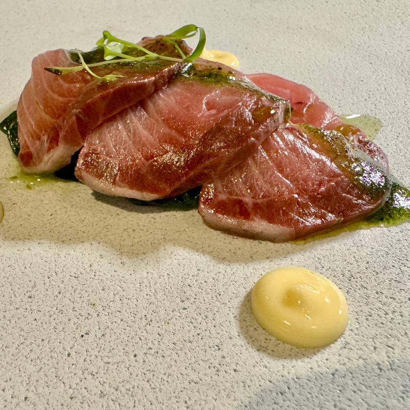 寒鰤のカルパッチョ(SCAPES THE SUITE )