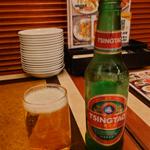 チンタオ(青島)瓶ビール