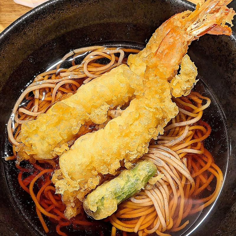 海老天そば (そばいち新宿店)