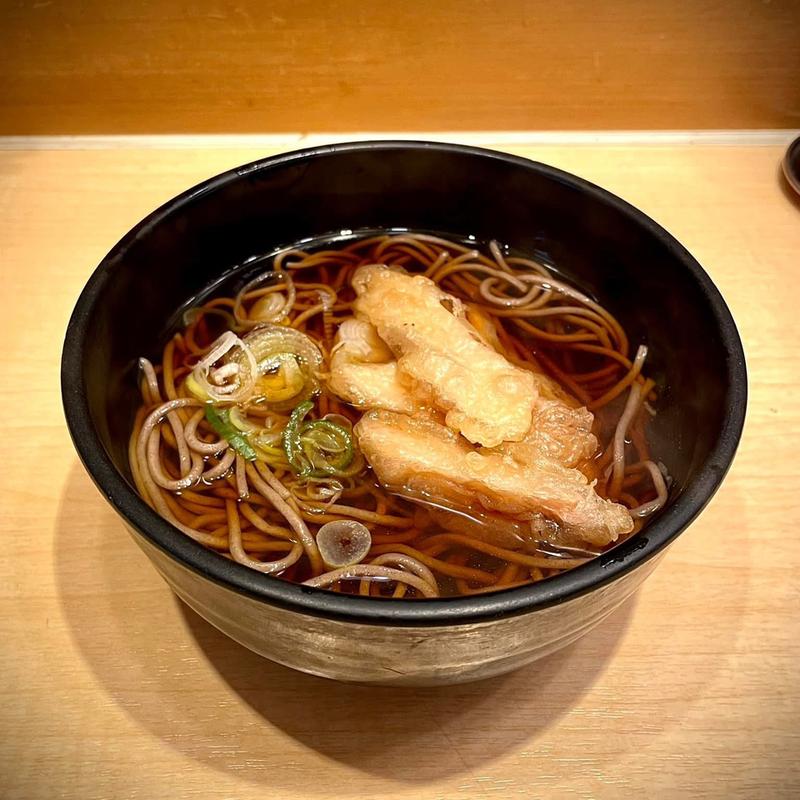 ごぼう天そば(よもだそば 日本橋店)