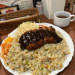ブランチピラフ MAX盛り(カフェ•ド•ムッシュ 天満店)
