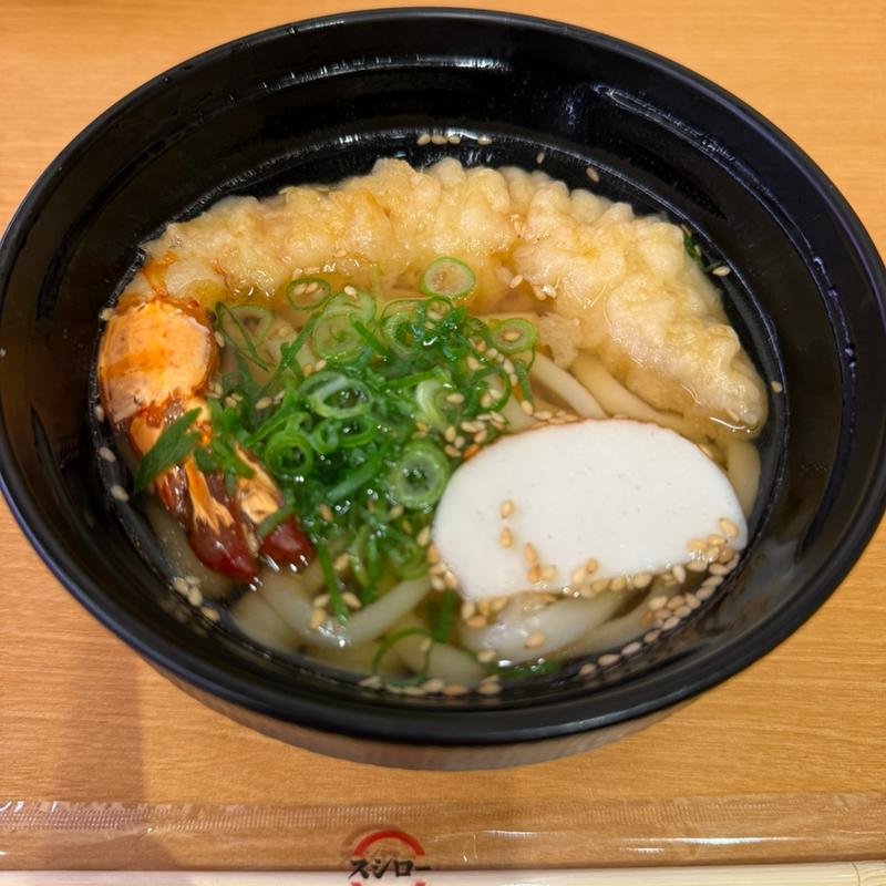 デカえび天うどん(スシロー 羽曳野店)