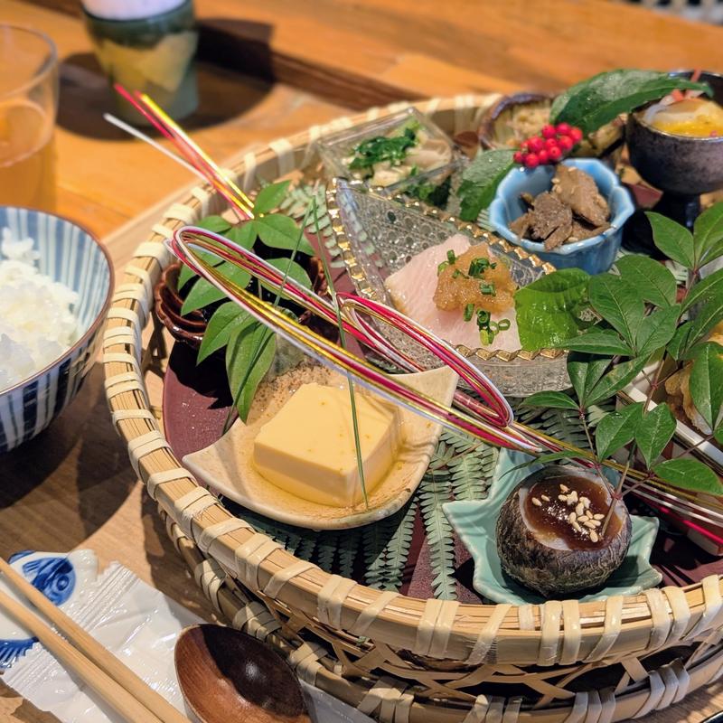 おばんざい定食(食堂 わた)