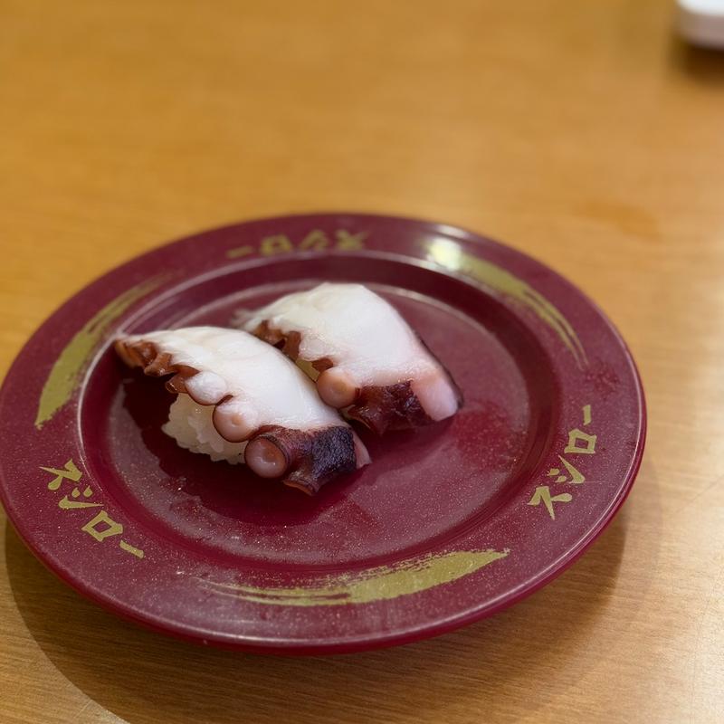 たこ（ミニしゃり）(スシロー 羽曳野店)