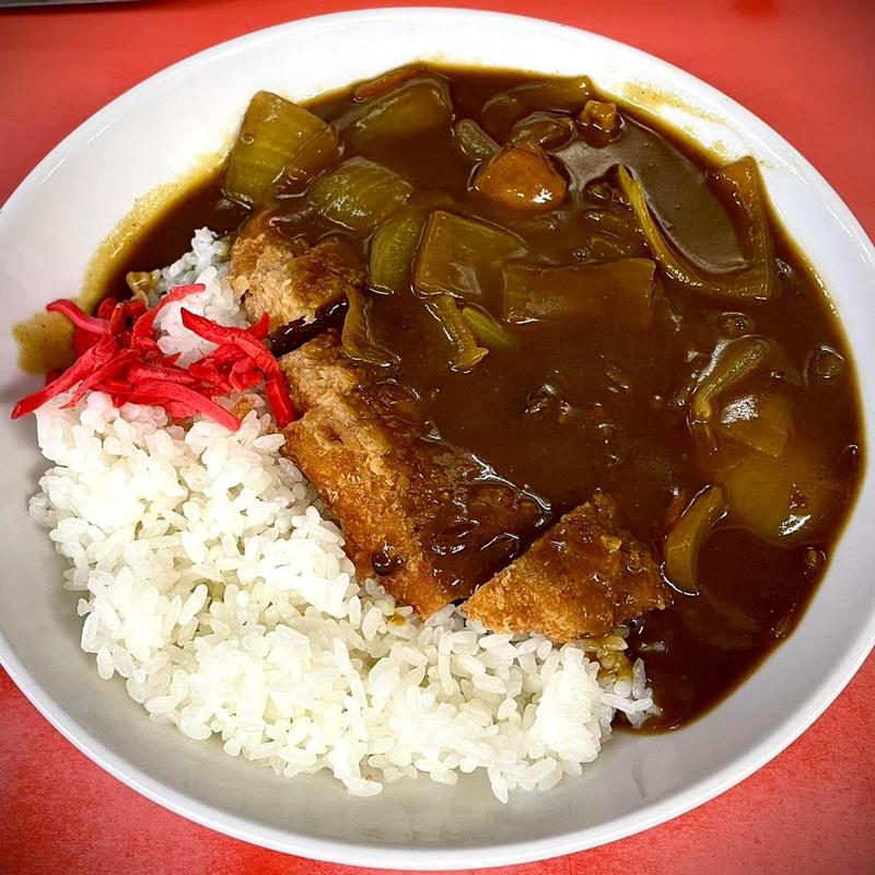 カツカレー(中華料理 天華)