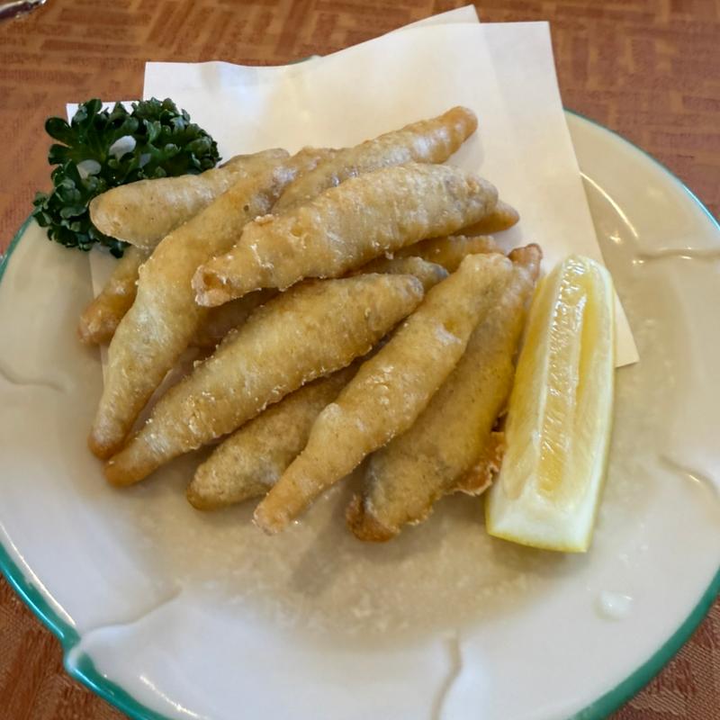 わかさぎフリット(東武藤が丘カントリー倶楽部)