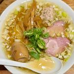塩ラーメン 燻製味玉