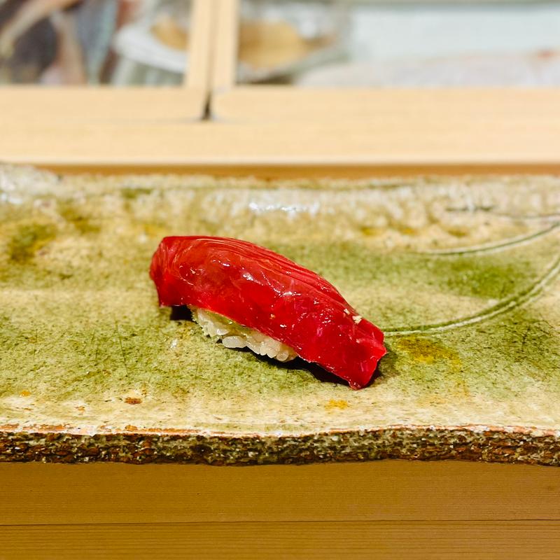 ランチ限定おまかせ握りコース　赤身(意気な寿し処 阿部 青山店)