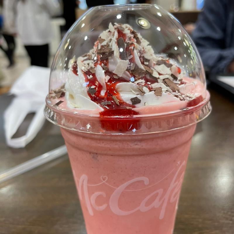 ダブルチョコストロベリーフラッペ(マクドナルド イオンモール盛岡店 )