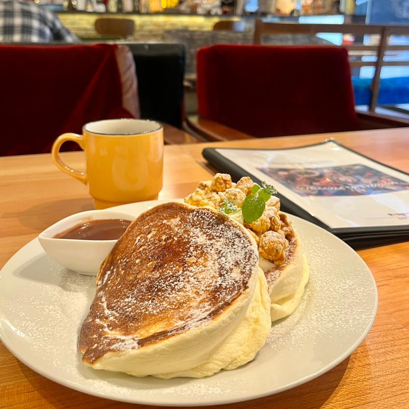 ショコラブリュレパンケーキ(東北cafe&dining トレジオンポート)