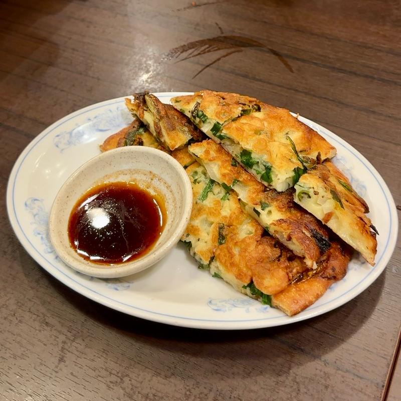 青唐辛子チヂミ(韓激 京成曳舟店)