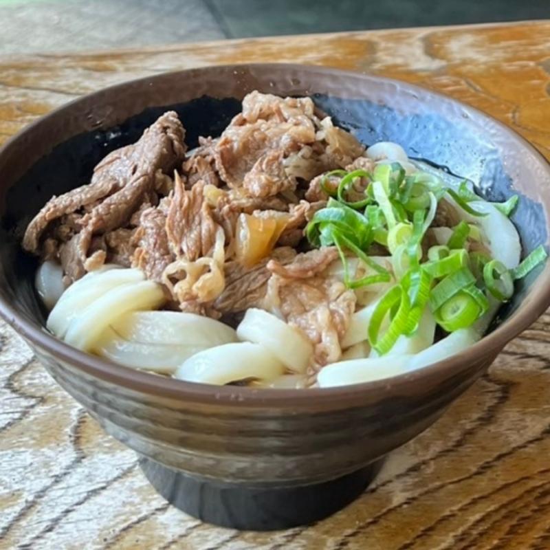 肉ぶっかけ冷(手打十段 うどんバカ一代)