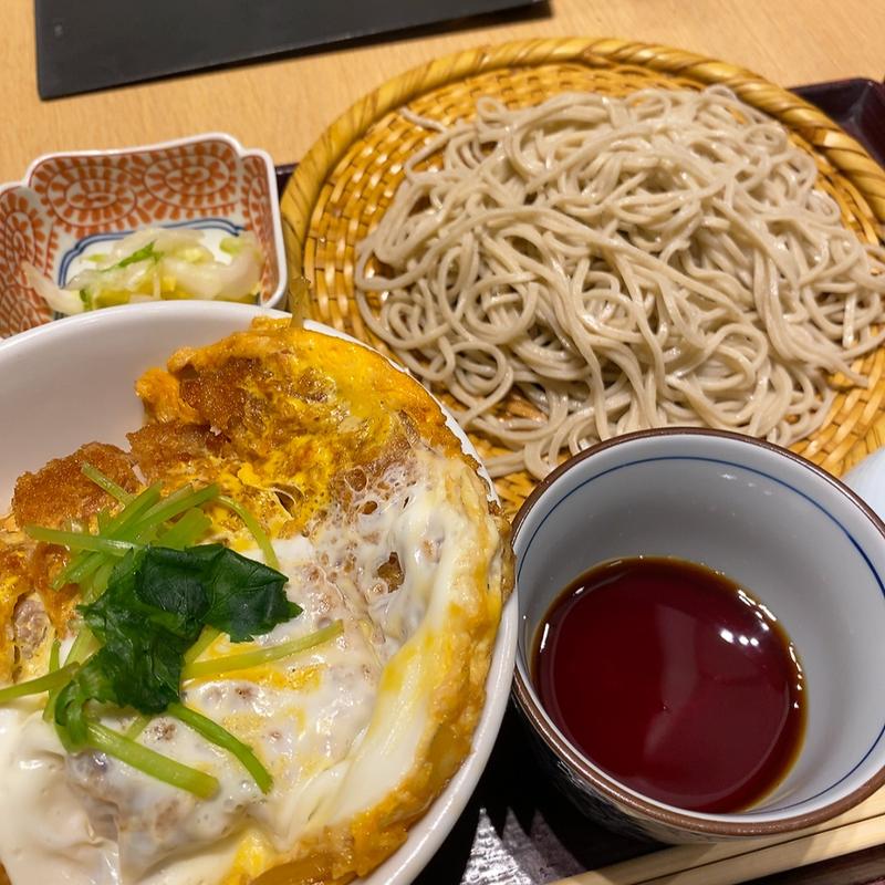 カツ丼とそば(吉祥庵 ららぽーと豊洲店)