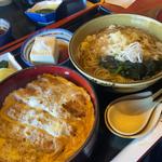 かつ丼セット(長寿庵 作草部分店)
