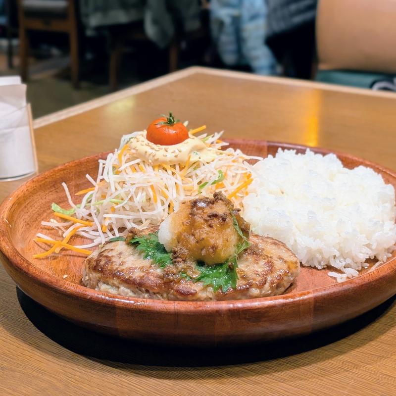 おろし大根ディッシュ　サラダ大盛(びっくりドンキー小平大沼店)