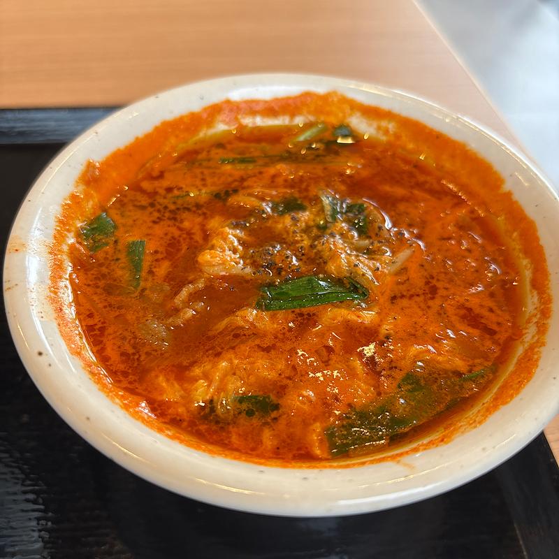 ユッケジャンスープ（小）(焼きたてのかるび 北本店)