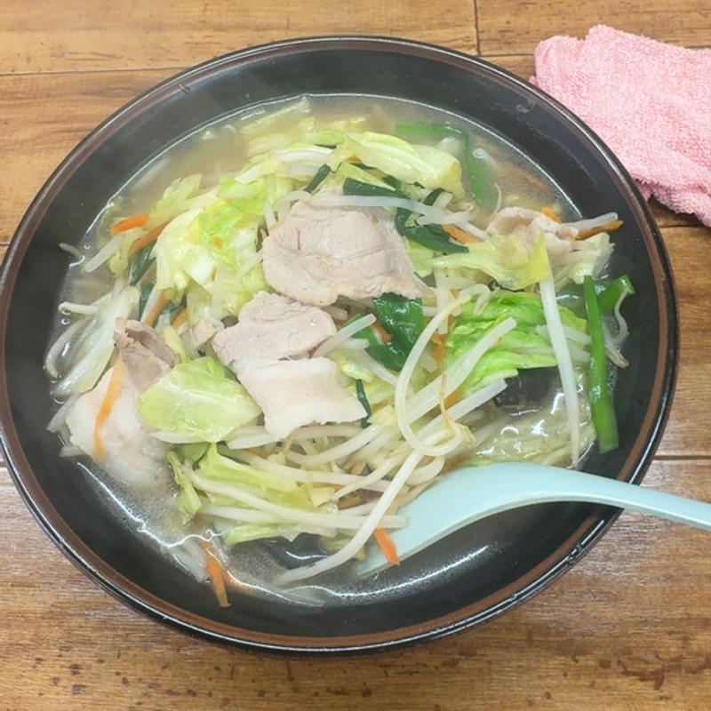 タンメン　薄味で(くるまやラーメン西船橋店)